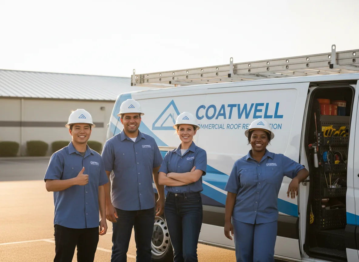 Commercial roof coating company in Taylor, PA
